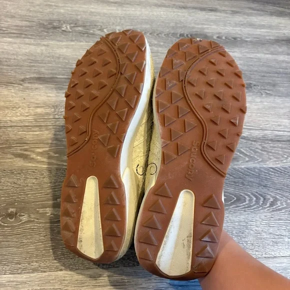 Saucony x Universal Works Jazz NXT Beige Suede Size 11 Womens / 9 Mens Collab - Picture 6 of 8